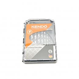 KENDO-11603033-ดอกสว่านเจาะเหล็กสีเงิน-ขนาด-1-10-mm-10-ตัวชุด